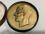 Настільна Медаль Король Бодуен Бельгія, фото №2