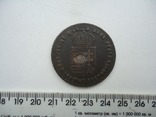 Венгрия 1865 р настольна медаль, фото №3
