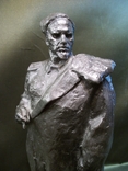 5С65 Бюст, скульптура, Сидор Артемович Ковпак, герой Советского Союза, пластик, СССР, фото №3