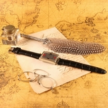 Вінтажний механічний наручний годинник Wаndolec, Tanke форма, Gruen механізм, з мельхіору, photo number 5