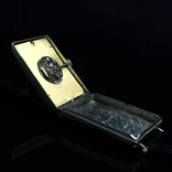 Вінтажний механічний наручний годинник Wаndolec, Tanke форма, Gruen механізм, з мельхіору, photo number 11