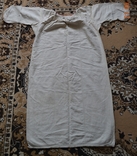 The shirt is old Ukrainian. Embroidery. Homespun hemp cloth. 116x66 cm. New. №15, photo number 2