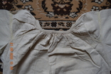 The shirt is old Ukrainian. Embroidery. Homespun hemp cloth. 116x66 cm. New. №15, photo number 7