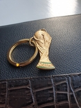 FIFA 1974 World Cup G.E.D. Bertoni Milano Brass Keychain Fob Vintage Rare HTF, photo number 6