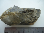 Flint with an imprint of an ancient shell., photo number 5