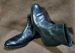 Кожаные ботинки NAVY BOOT. Швейцария . ( р 40 / 27 см ), фото №3