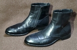 Кожаные ботинки NAVY BOOT. Швейцария . ( р 40 / 27 см ), фото №2