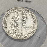 10 центов 1 Дайм 1943 США, фото №4