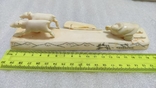 Клык моржа статуэтка композиция, фото №10