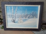 Winter. Artist V. Rogov. 40 by 30cm., photo number 2