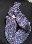  Носки мужские шерстяные теплые из разноцветной пряжи 44/45, фото №6