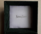 Куб Neiman Marcus, изумрудный футляр - 17х18х17 см., фото №9