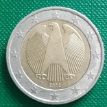 Німеччина 2 євро / 2002 / Мітка монетного двору "J" - Гамбург, photo number 5