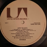 Gerry Rafferty / City To City / 1978 / UK / United Artists Records / Vinyl / LP / Album, photo number 11