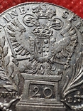 Австрия.Франциск 1.Серебро.20 крейцеров.1765-ВА, фото №11