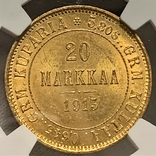 20 марок 1913 S NGC MS64, фото №5