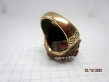 Handmade women's ring with natural stones, photo number 8