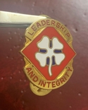 Regimental badge on the ceremonial shoulder straps of the US Army, photo number 3