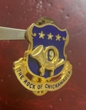 Regimental insignia of the 19th Infantry Regiment "Chickamauga Rock" of the United States Army, photo number 3