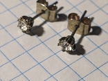 A set of stud earrings. 15 pieces, photo number 8