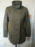 Куртка утеплена жіноча CACHE CACHE хакі p-p 1 (прибл. S-M), фото №2