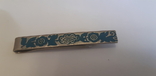 Tie clip Ornament (blue enamel), photo number 2