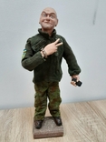 Sculptural portrait of the Commander-in-Chief of the Armed Forces of Ukraine Valeriy Zaluzhnyi., photo number 2
