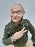 Sculptural portrait of the Commander-in-Chief of the Armed Forces of Ukraine Valeriy Zaluzhnyi., photo number 4