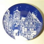 Роскошная настенная тарелка Готика. Архитектура 14 века. Royal Bavaria. Фарфор 50-70e, фото №2