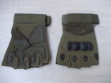 Перчатки тактические хаки(олива) размер L, фото №5