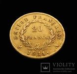 20 франков Наполеон Бонапарт 1811 г., photo number 6