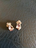 Clips with pink stones, photo number 2