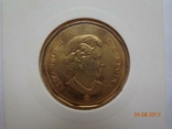 Канада 1 доллар 2008 Elizabeth II "Loon splashing and Olimpic logo" (KM#787), photo number 3