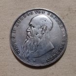 Саксен-Мейнінген 5 марок 1908 р., фото №2