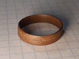 Старинное кольцо с узором, фото №2