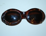 Винтаж, оригинальные солнцезащитные очки Rochas, Франция, имитация панцыря черепахи., фото №8