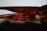 Винтаж, оригинальные солнцезащитные очки Rochas, Франция, имитация панцыря черепахи., фото №13