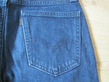 Модные мужские зауженные джинсы Levis 505 оригинал в отличном состоянии, photo number 7