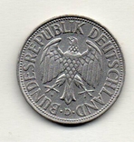 1 mark 1956 D. West Germany Germany, photo number 3