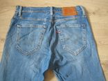 Модные мужские зауженные джинсы Levis 520 оригинал в отличном состоянии, фото №5