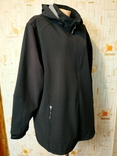 Термокуртка жіноча JANINA софтшелл стрейч р-р 54 (прибл. 4XL), photo number 3