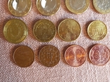 Евро монеты и центы, фото №7