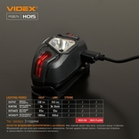 Налобный светодиодный фонарик VIDEX VLF-H015 330Lm 5000K, фото №12