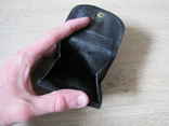 Женский компактный кожаный кошелек Англия, фото №3