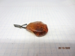 Coulomb. amber. Silver 875, stamp ''Star'', photo number 3