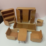 Large furniture for dolls 8pcs set toy USSR, photo number 4