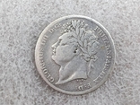 6 пенсов 1825 года Георг IV Великобритания серебро, фото №4