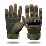 Тактичні рукавиці з закритими пальцями. Олива (1471) L, фото №2