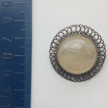 "Brooch with a Stone". (USSR), photo number 4