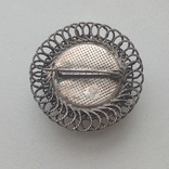 "Brooch with a Stone". (USSR), photo number 5
